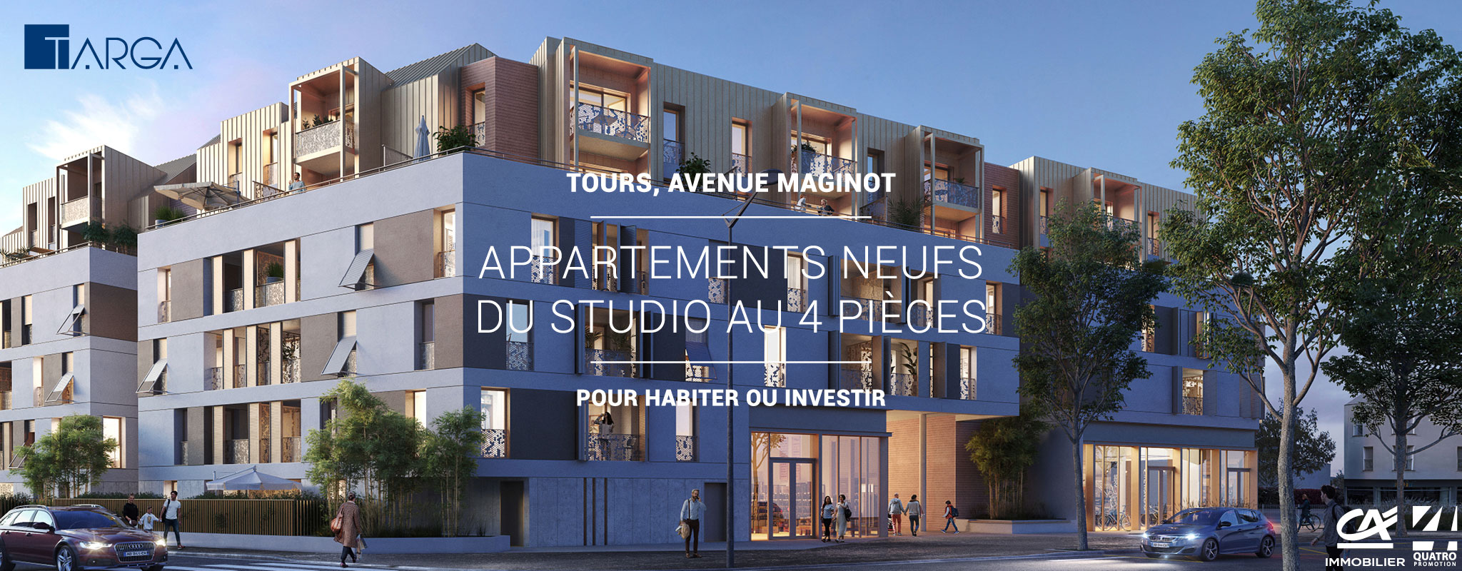 Résidence TARGA, appartements neufs Tours